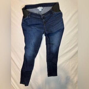 Isabel Maternity by Ingrid & Isabel Dark Blue Skinny Jeans